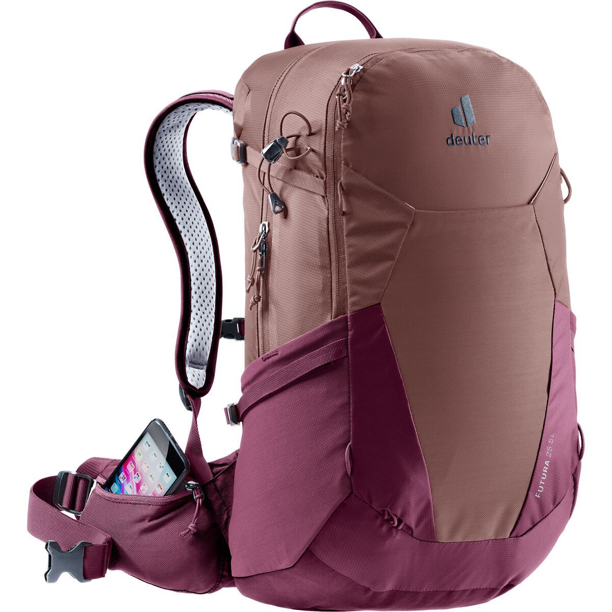 Deuter Futura SL 25L Backpack - Women's Ashrose/Cassis, One Size
