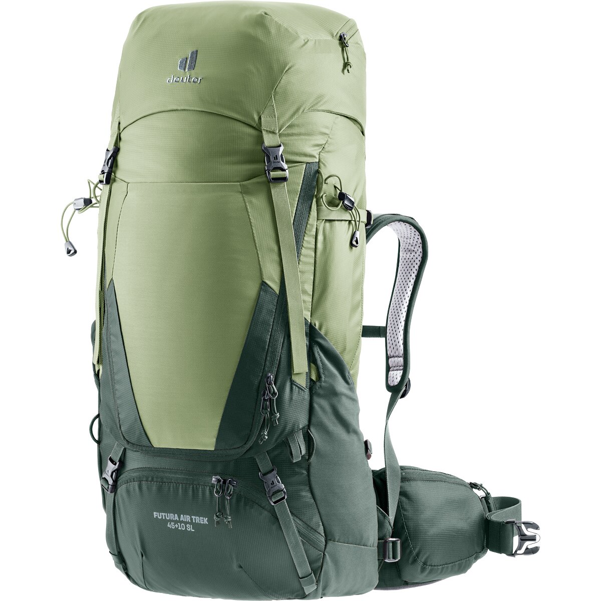 Image of Deuter Futura Air Trek SL 45+10L Backpack - Women's Grove/Ivy, One Size