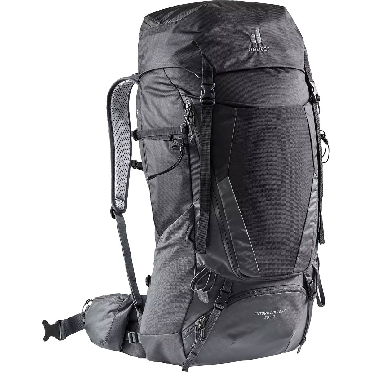 Image of Deuter Futura Air Trek 50+10L Backpack Black/Graphite, One Size