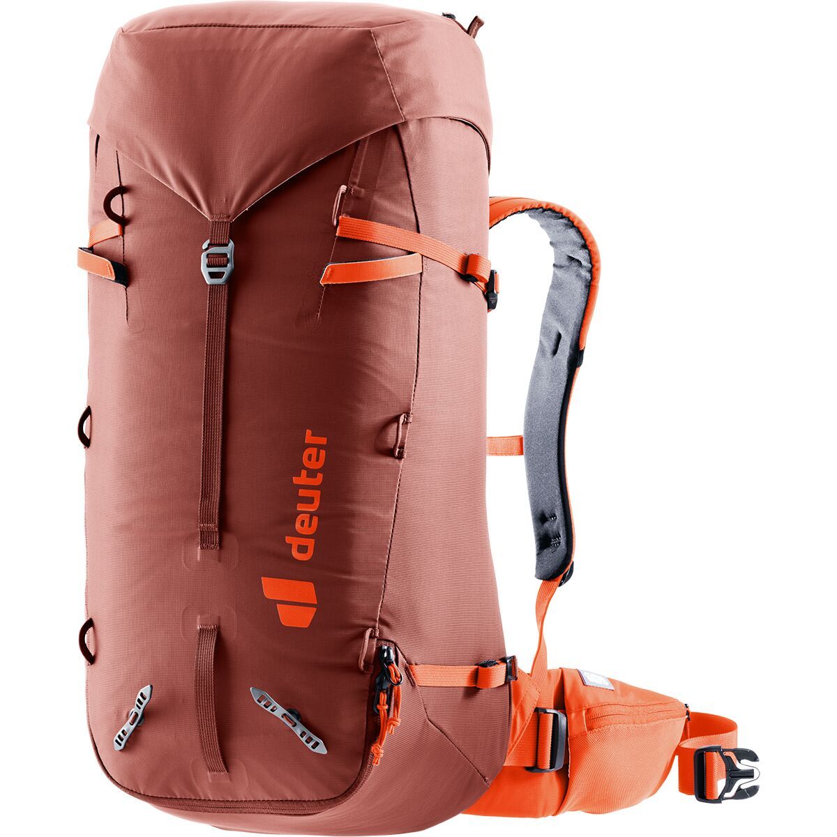 Image of Deuter Guide 34+8L Backpack Redwood/Papaya, One Size