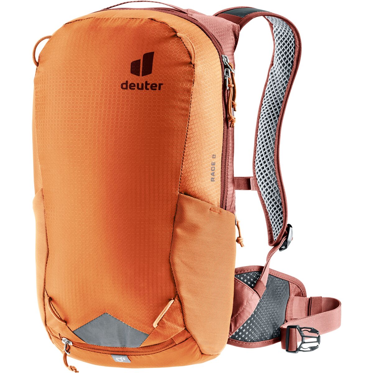 Image of Deuter Race 8L Hydration Pack Chestnut/Redwood, One Size
