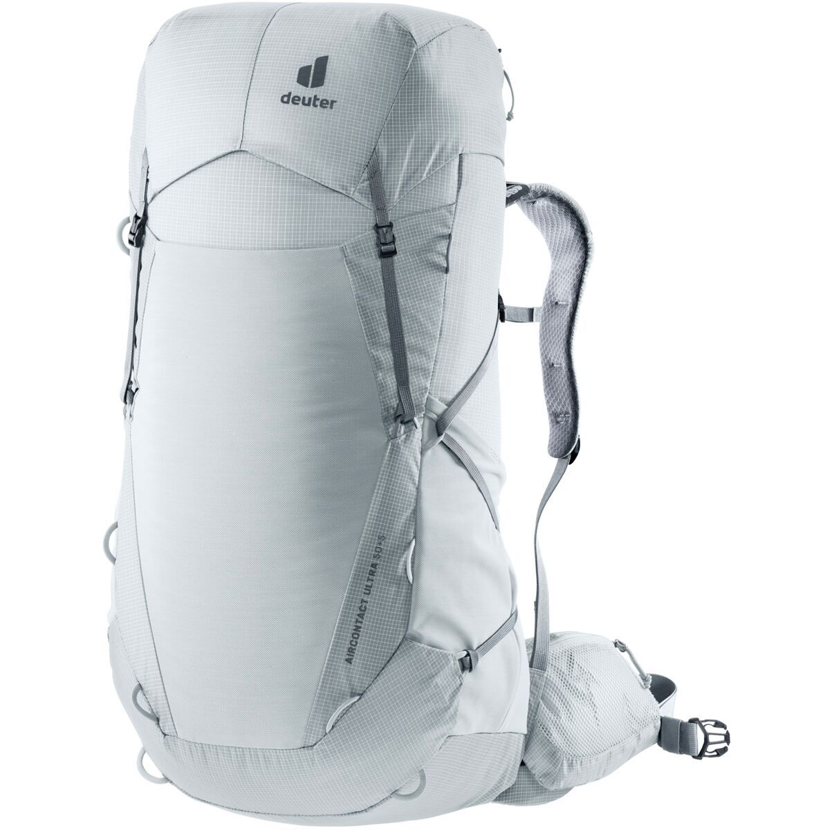 Image of Deuter Aircontact Ultra 50+5L Backpack - Men's Tin/Shale, One Size
