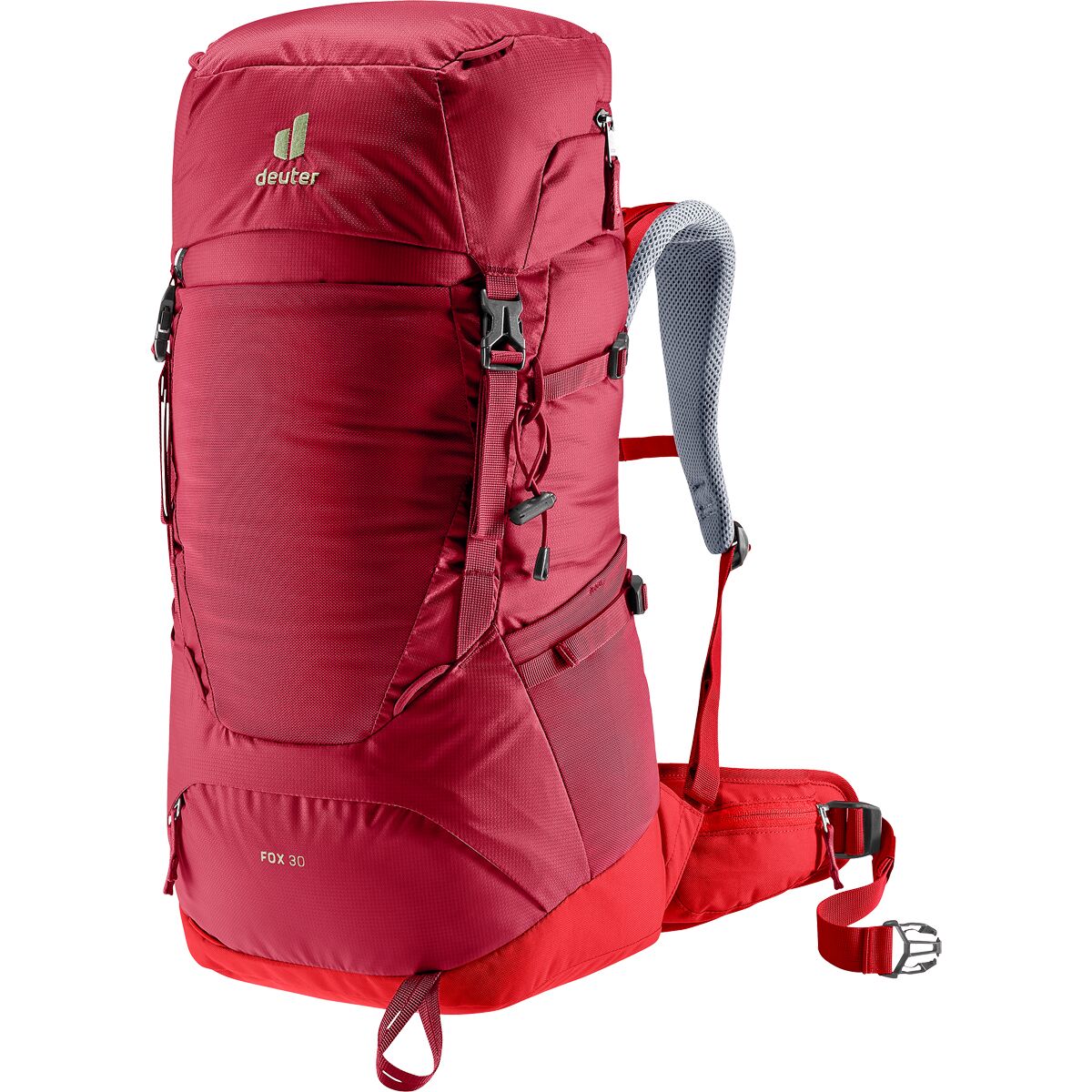 Image of Deuter Fox 30 Backpack - Kids' Masala/Cherry, One Size