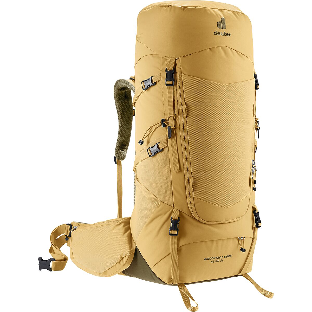 Image of Deuter Aircontact Core SL 45+10L Backpack - Women's Savanna/Nori, One Size