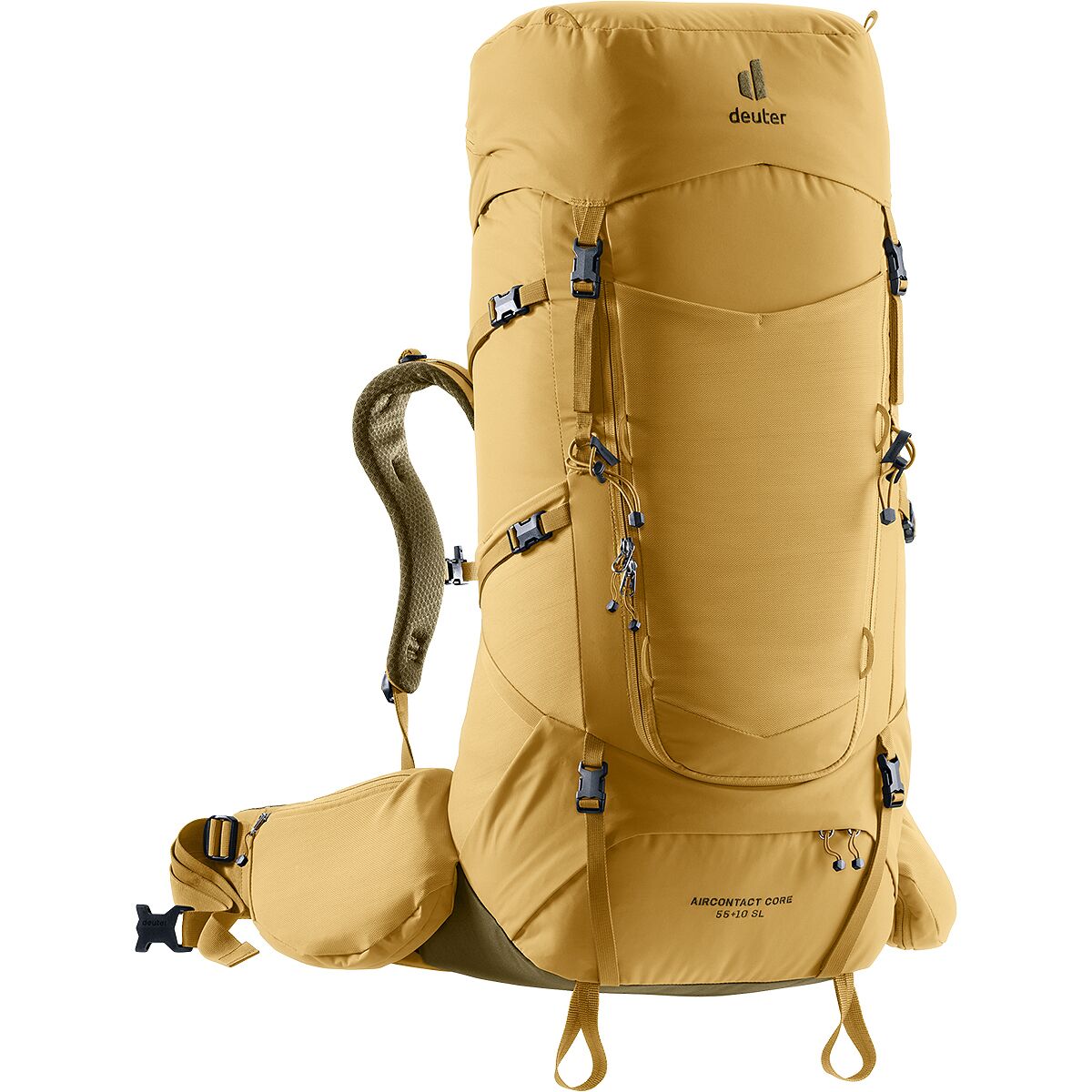 Image of Deuter Aircontact Core SL 55+10L Backpack - Women's Savanna/Nori, One Size