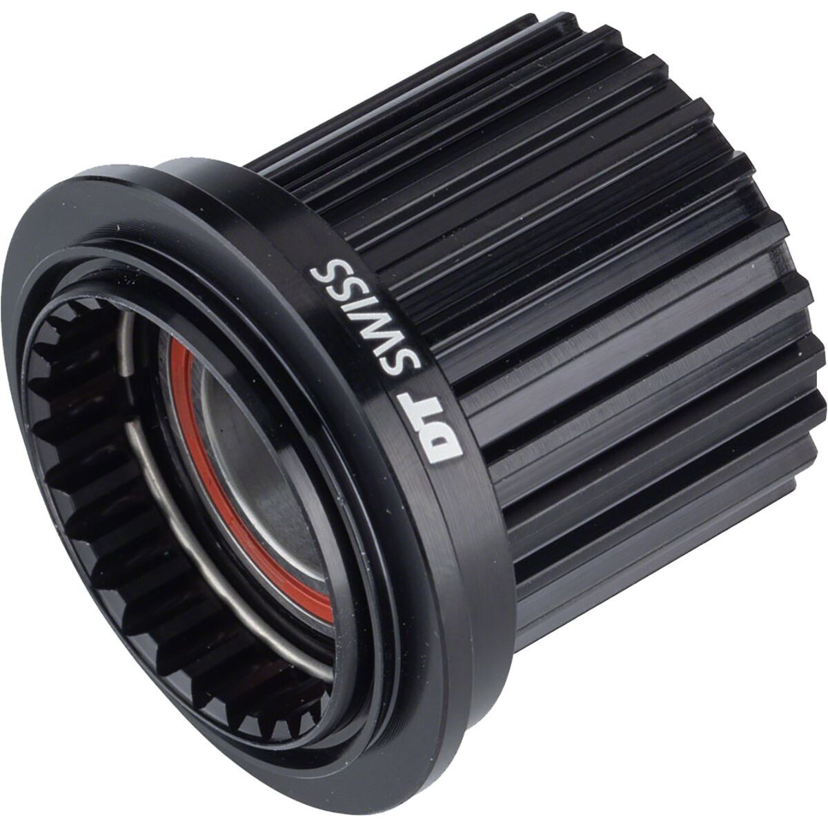 Image of DT Swiss Ratchet Freehub Body + End Cap Black, Micro Spline, 12x142/148mm