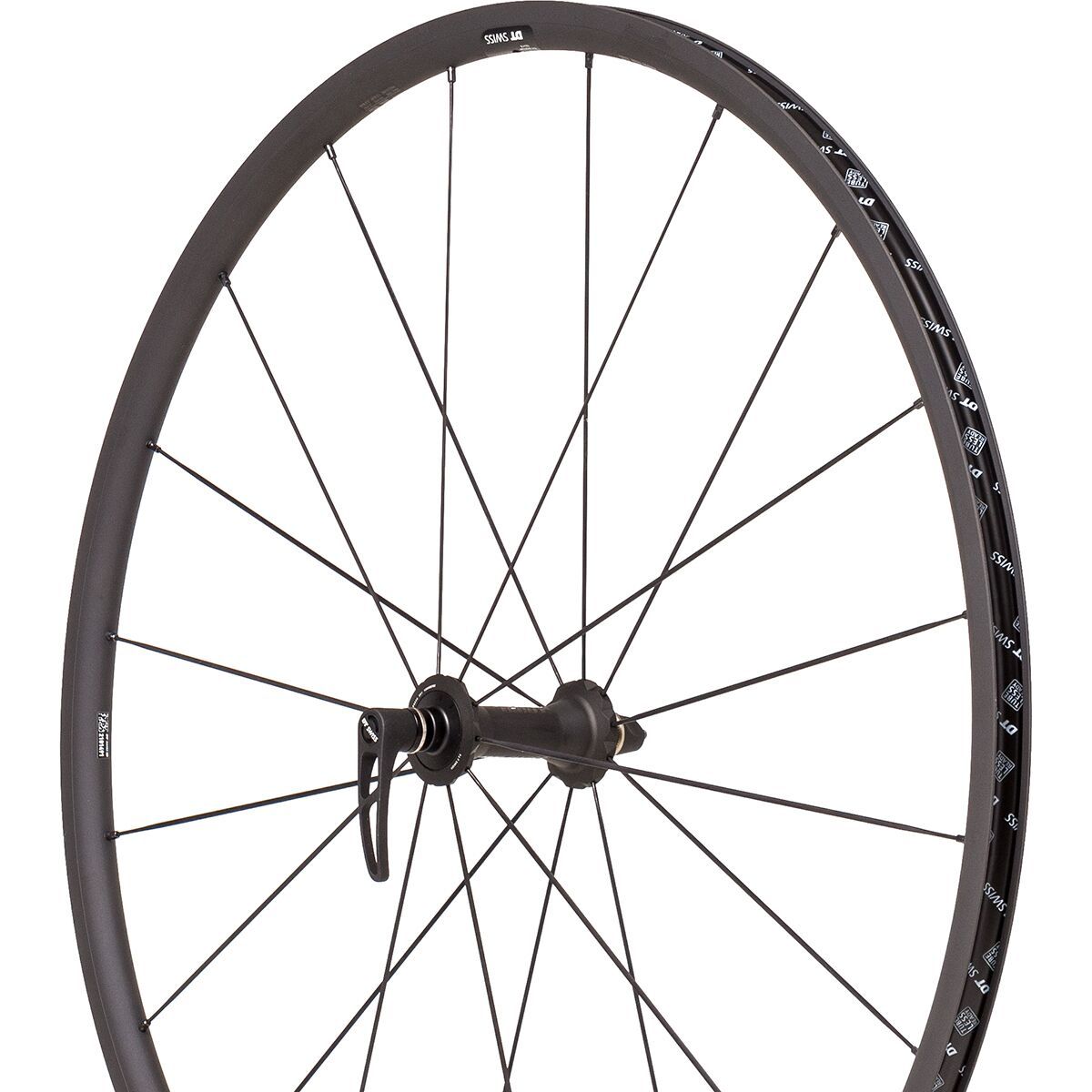 Image of DT Swiss PR 1400 Dicut Oxic Road Wheel - Tubeless Black, Front