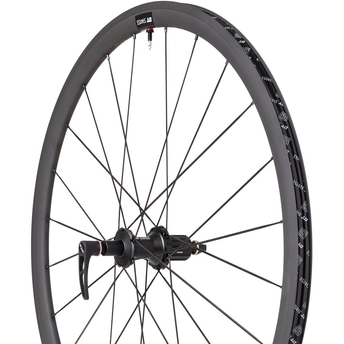 Image of DT Swiss PR 1400 DICUT OXiC 32mm Road Wheel - Tubeless Rear, Rear, Shimano/SRAM