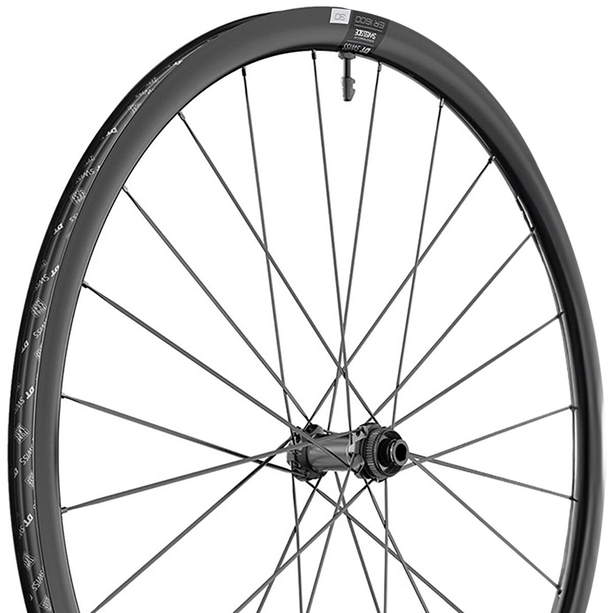 DT Swiss DT Swiss ER 1600 Spline 30 700c Centerlock Wheel Black, Front, 12x100mm