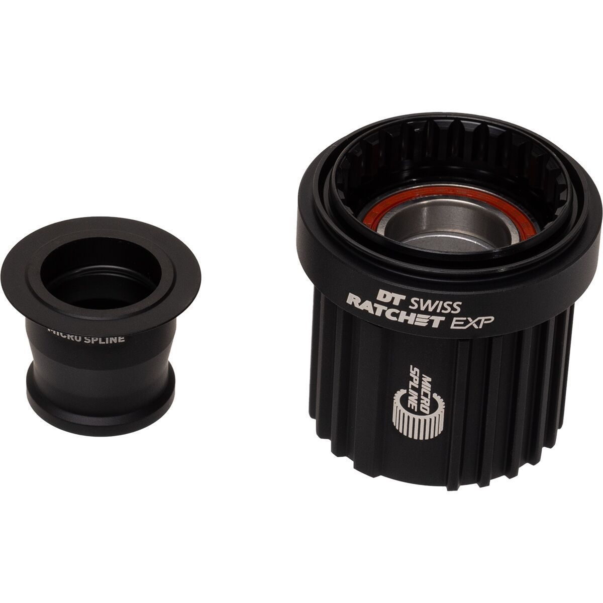 Image of DT Swiss Ratchet EXP Freehub Body Microspline Light Kit, 12x142/148mm End Caps