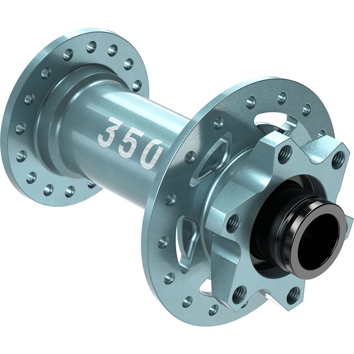 Image of DT Swiss 350 Hub - Limited Edition Turquoise, 32h, 72pt, Rear, 12x148mm, 6-Bolt, XD