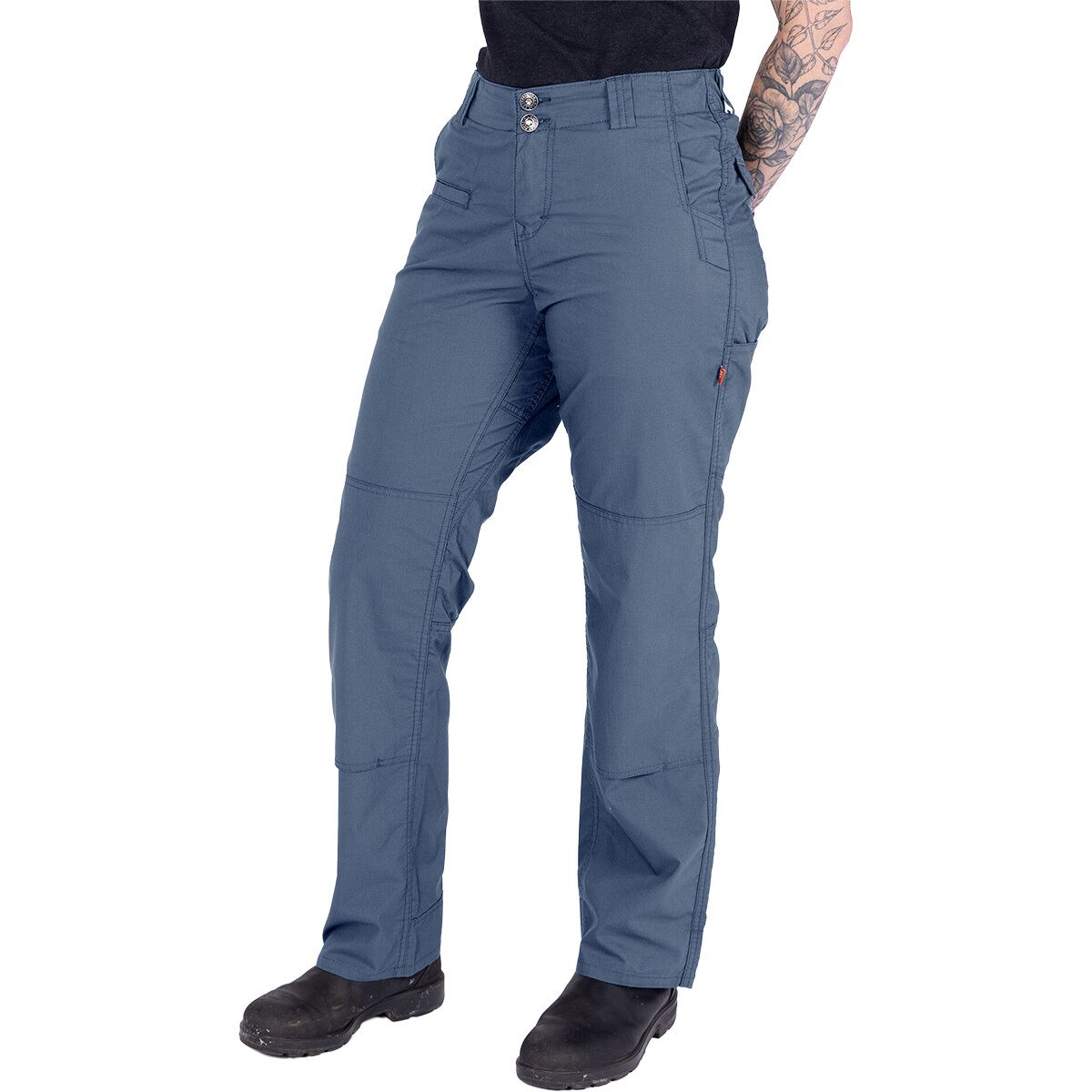 Image of Dovetail Workwear Day Construct Pant - Women's Vintage Denim, 2x32