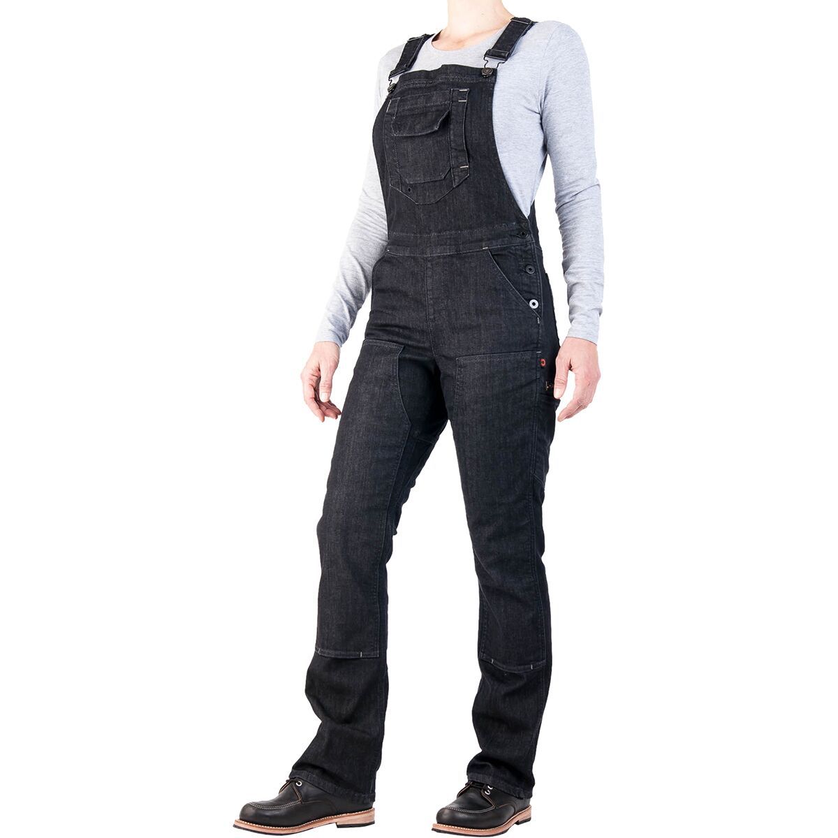 Dovetail Workwear Freshley Overall - Women's Saddle Brown Canvas, 2x32