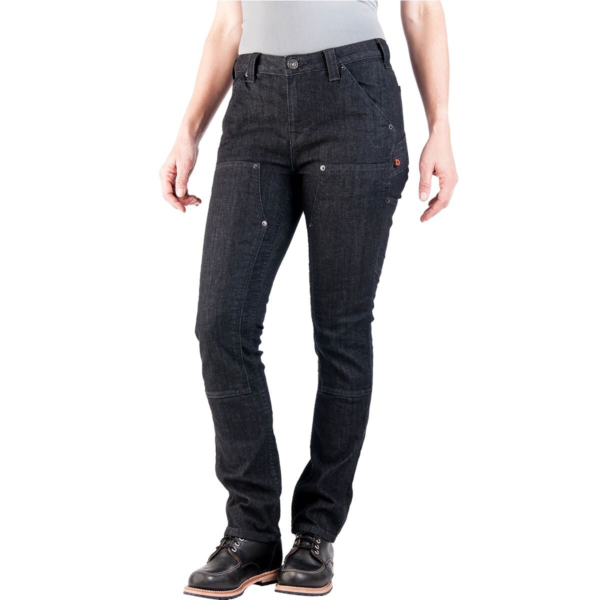 Dovetail Workwear Women's Straight Leg Mid-Rise Britt Utility Pants