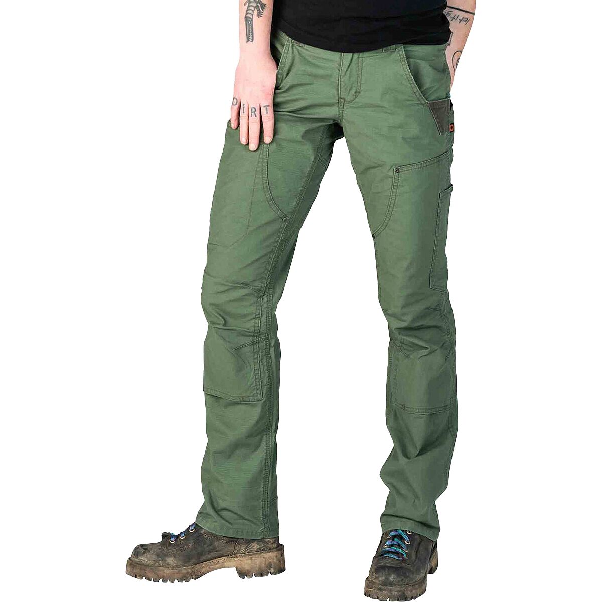 Image of Dovetail Workwear Britt X Ultra Light Pant - Women's Lichen Green Ripstop, 4x32