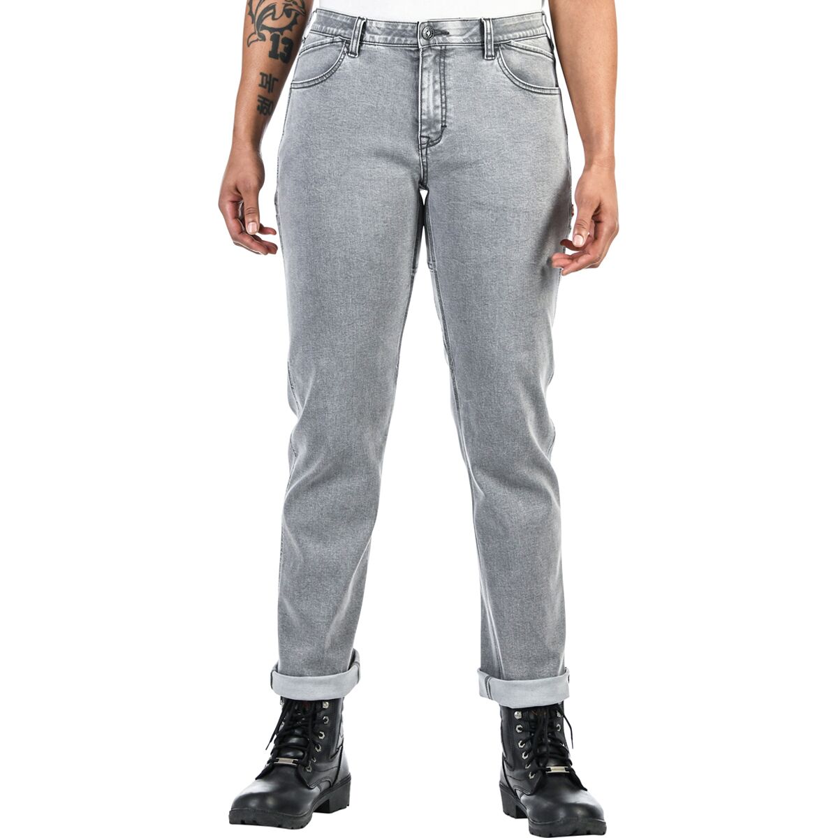 Image of Dovetail Workwear Shop Pant - Women's Magnet Grey, 12x32