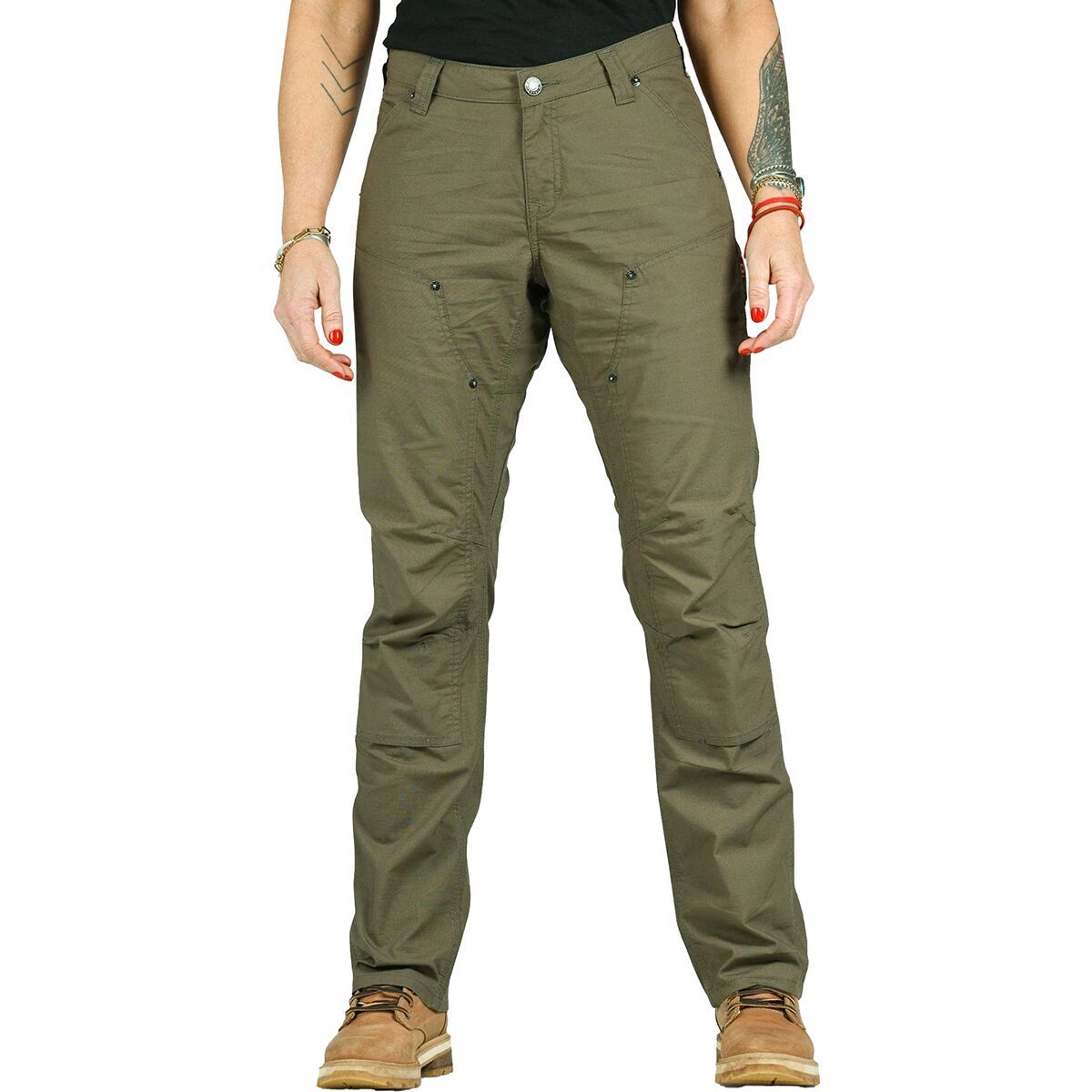 Image of Dovetail Workwear Anna Ultra Light Trail Pant - Women's Kelp Green, 8x32