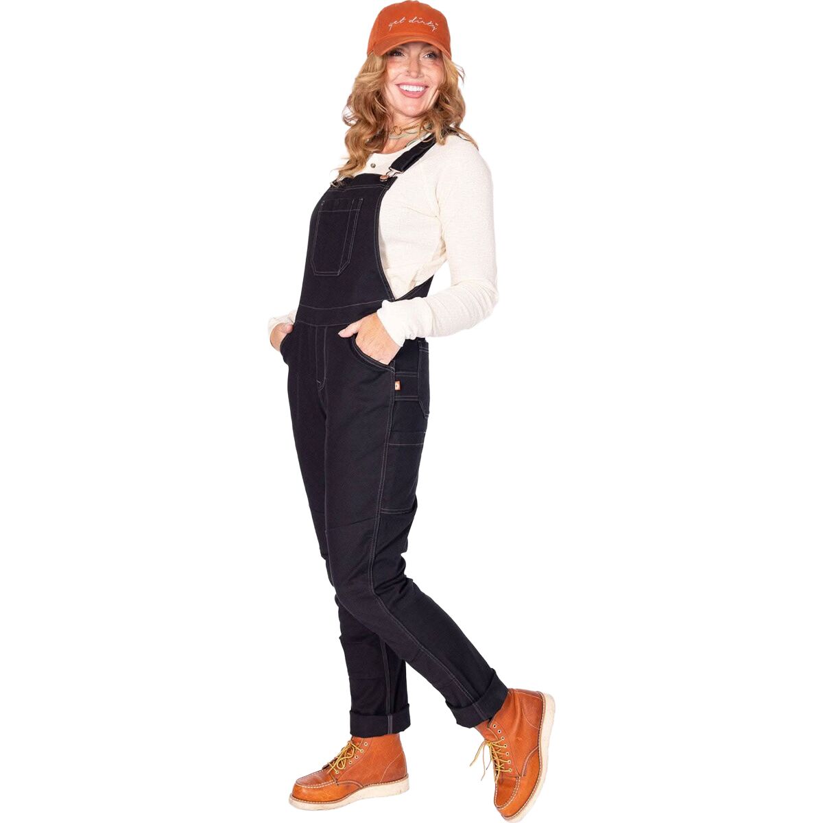 Image of Dovetail Workwear GO TO Overall - Women's Carbon Black, 10x32