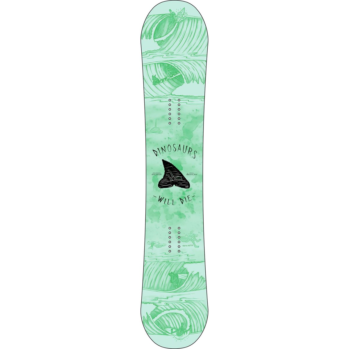 Dinosaurs Will Die Bogart Snowboard - Snowboard