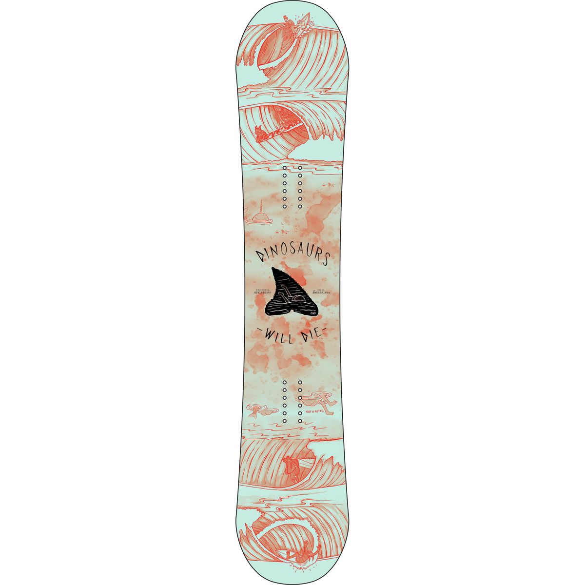Dinosaurs Will Die Bogart Snowboard - Snowboard