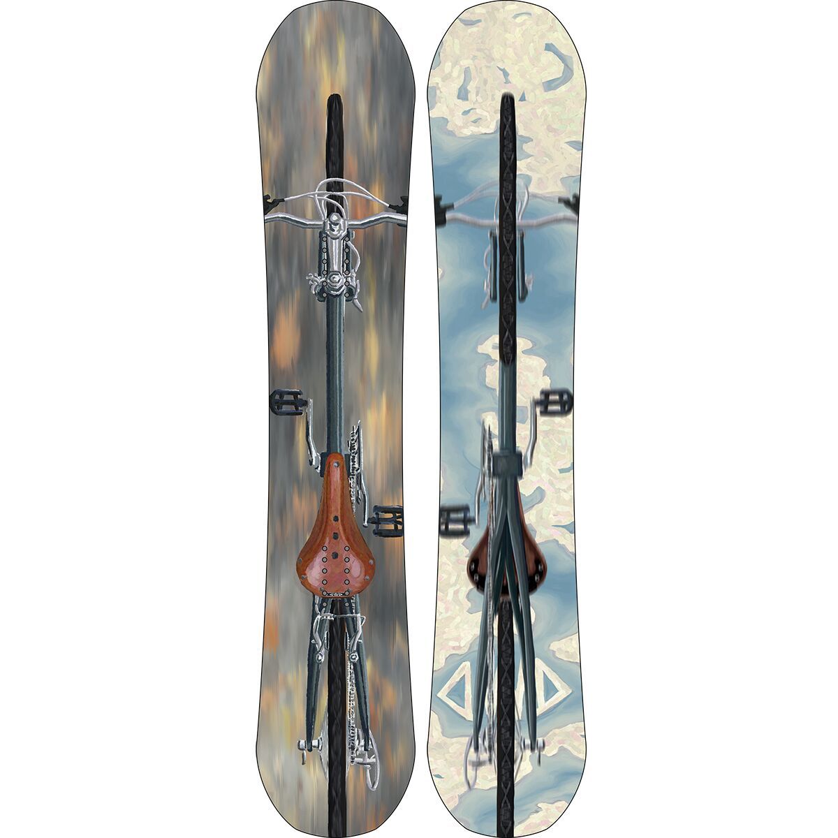Image of Dinosaurs Will Die Holce Snowboard - 2025 Grey, 154cm