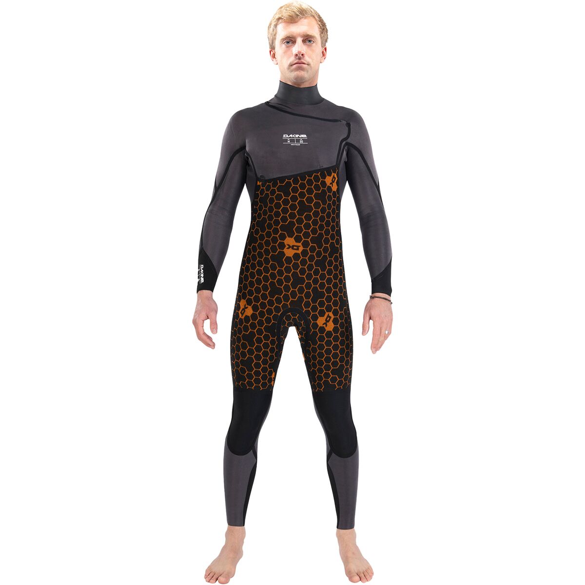 Dakine Wetsuits Cyclone 4/3mm Chest-Zip Full Wetsuit - Men's