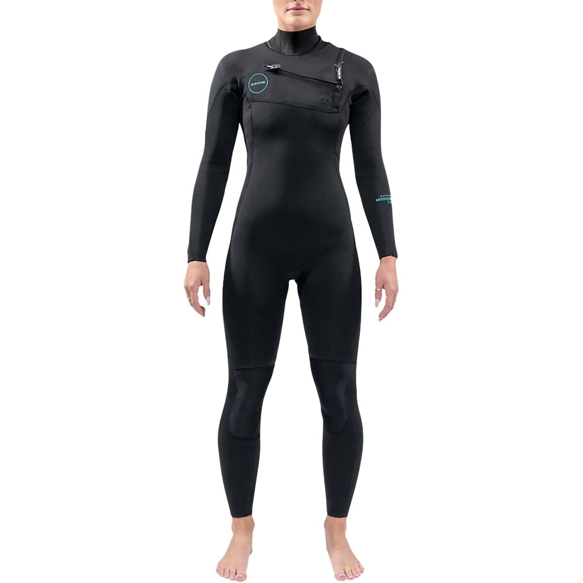 Dakine Wetsuits Mission 4/3mm Chest-Zip Full Wetsuit - Women's