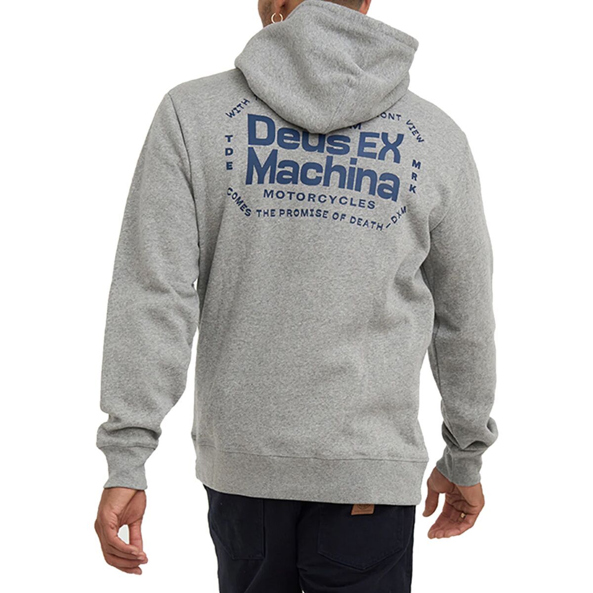 Deus Ex Machina Extremity Hoodie - Men's Grey Marle, S