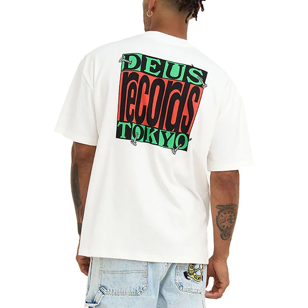 Deus Ex Machina Screw Loose T-Shirt - Men's Vintage White, S
