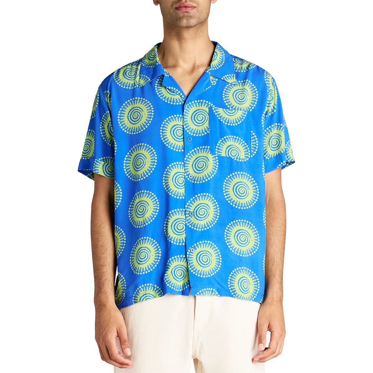 Image of Deus Ex Machina Portal Shirt - Men's Blue, M