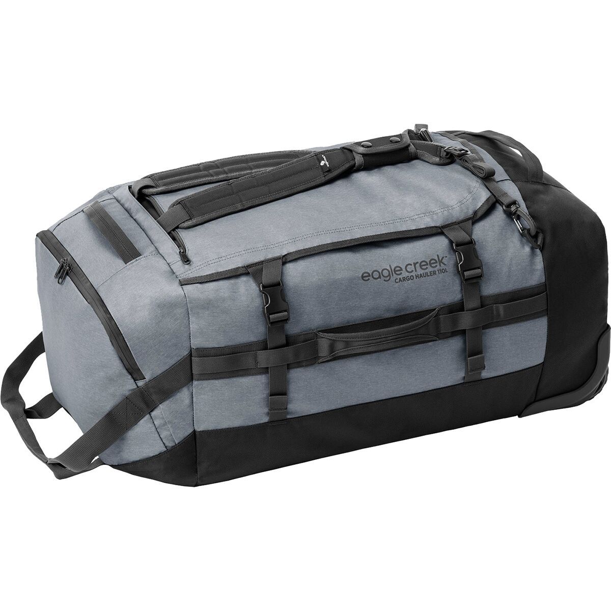Image of Eagle Creek Cargo Hauler 110L Wheeled Duffel Bag Midnight Black, One Size