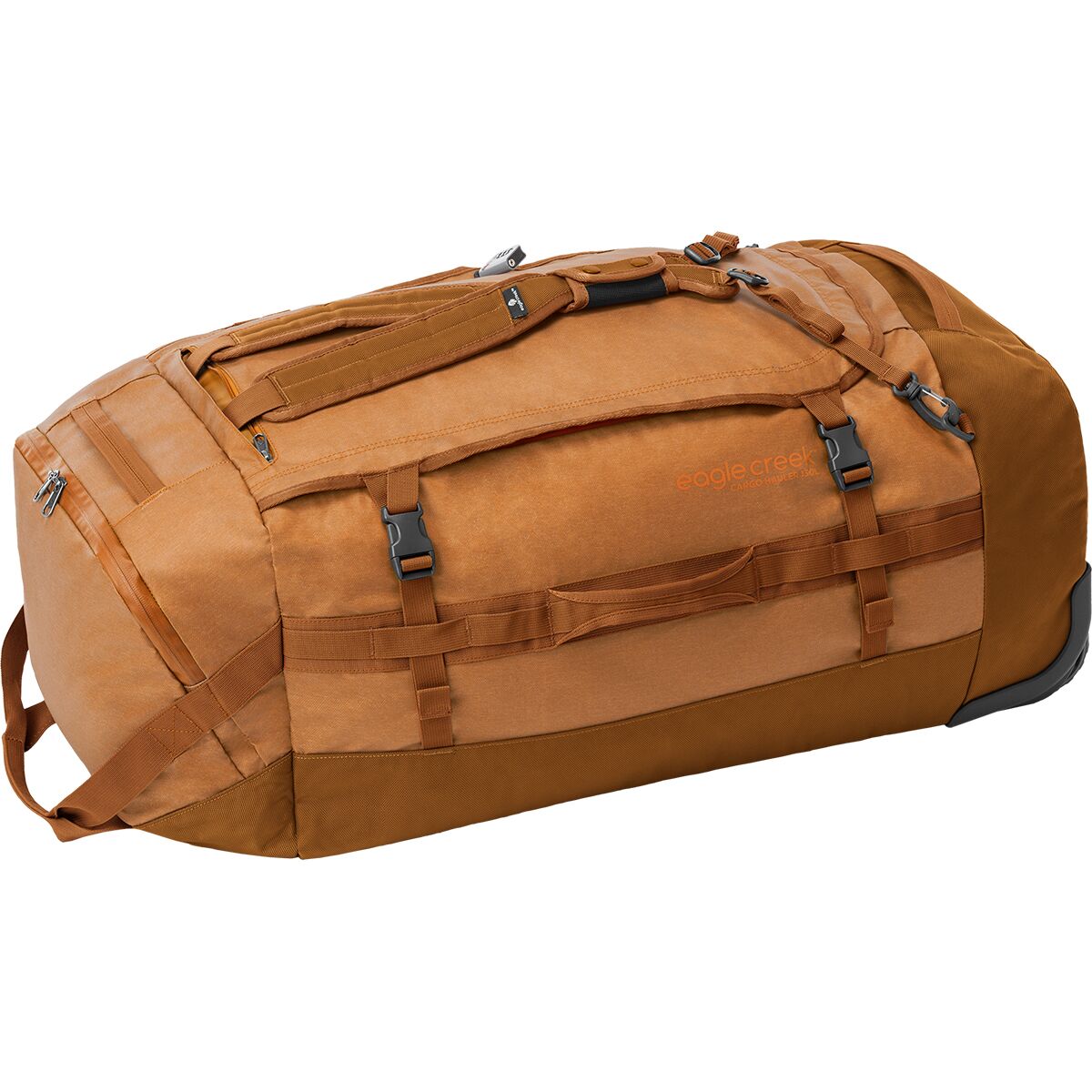 Image of Eagle Creek Cargo Hauler 130L Wheeled Duffel Bag Iron Orange, One Size