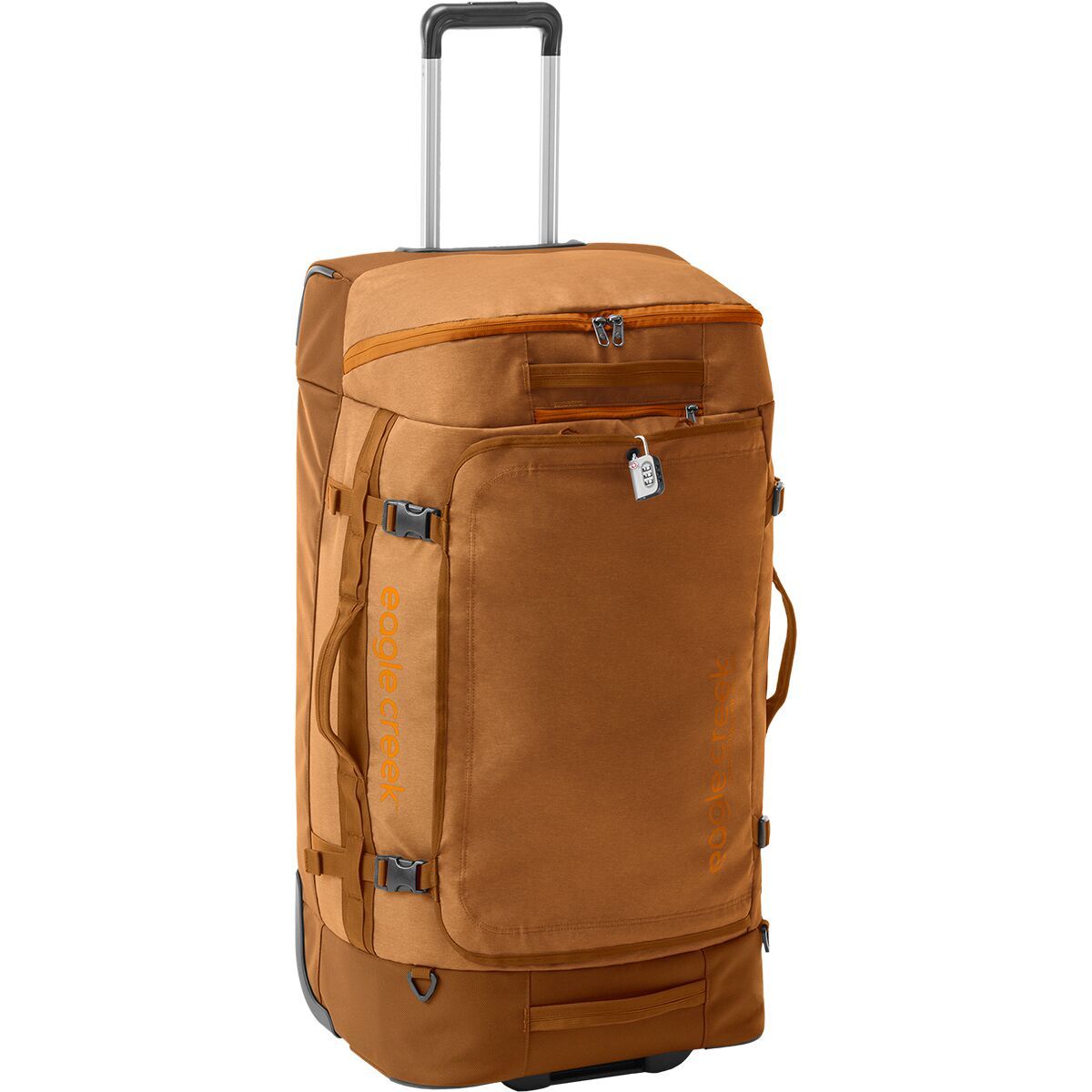 Image of Eagle Creek Cargo Hauler XT 120L Wheeled Duffel Bag Iron Orange, One Size