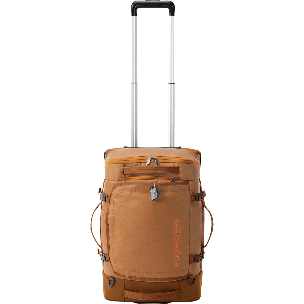 Image of Eagle Creek Cargo Hauler XT Wheeled Duffel International Carry On Iron Orange, One Size