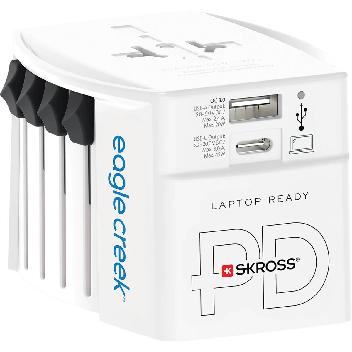 Eagle Creek Eagle Creek 45W Global Travel Adapter White, One Size