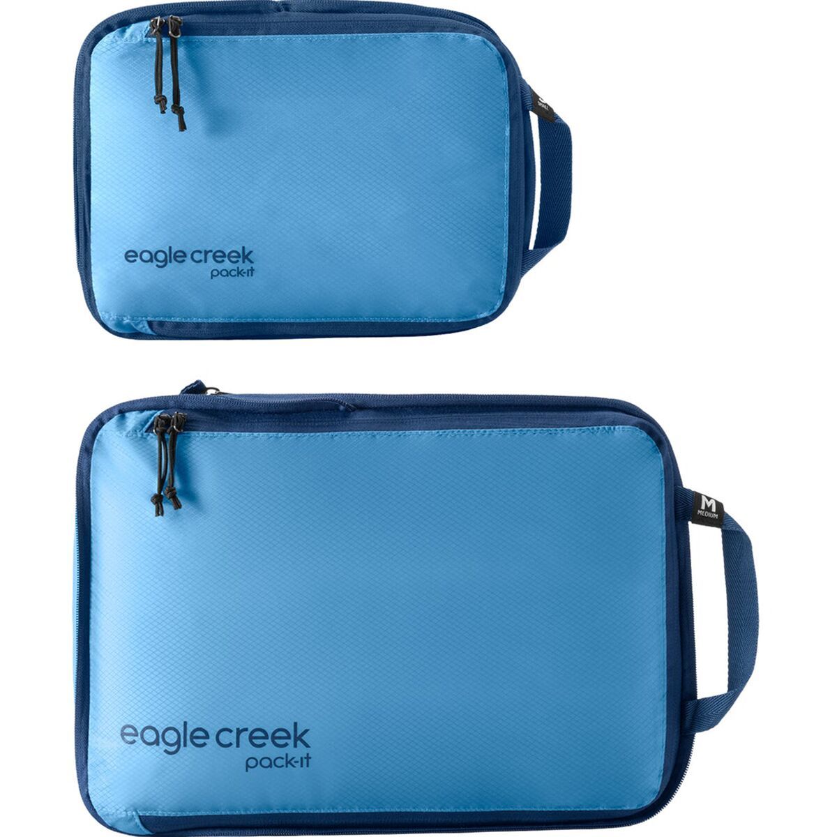 Image of Eagle Creek Pack-It Isolate Compression Cube Set Blue Dawn, S/M
