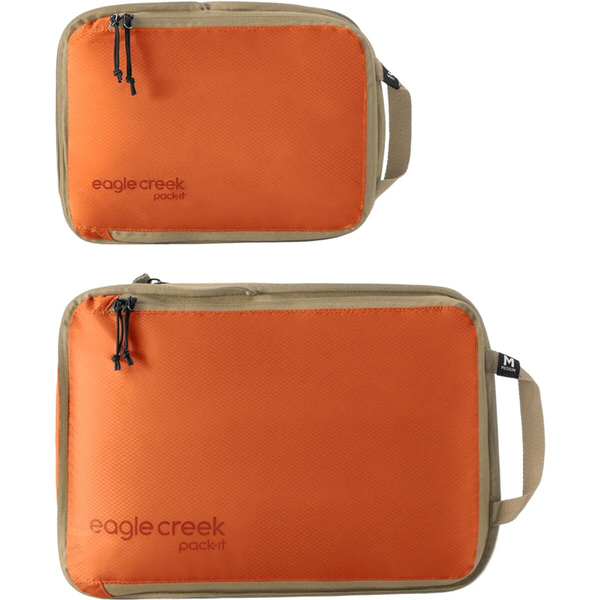 Image of Eagle Creek Pack-It Isolate Compression Cube Set Mandarin, S/M