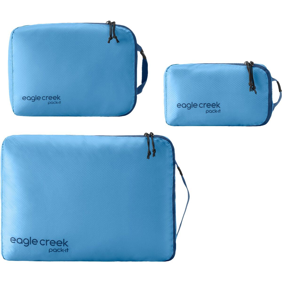 Image of Eagle Creek Pack-It Isolate Cube Set Blue Dawn, XS/S/M