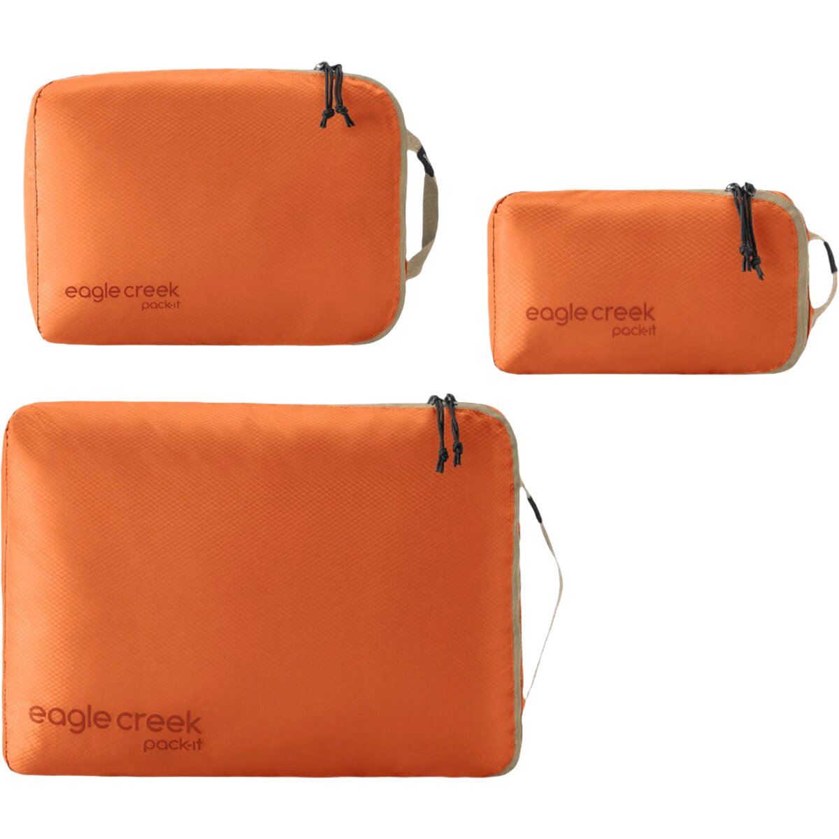 Image of Eagle Creek Pack-It Isolate Cube Set Citrus Orange, XS/S/M