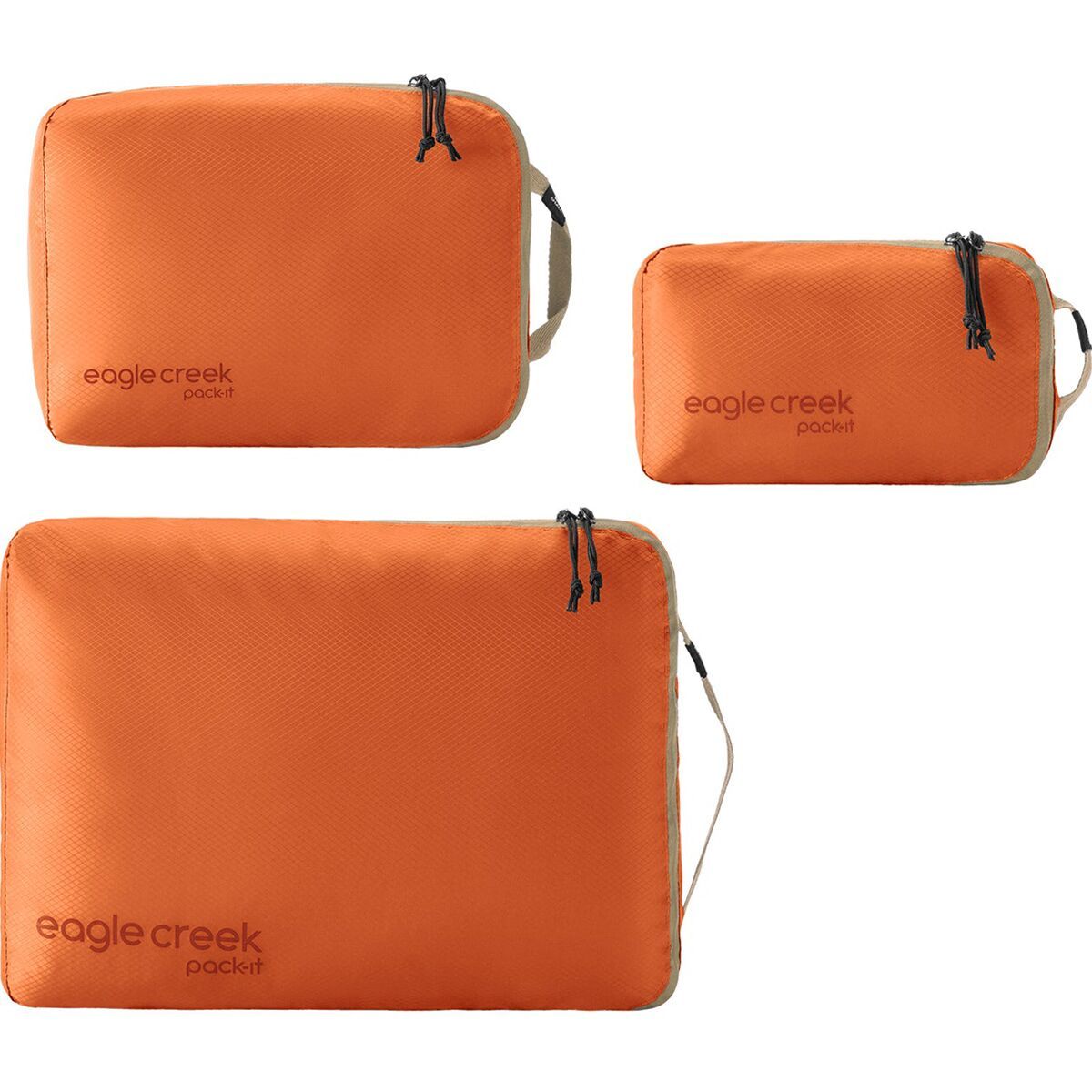 Image of Eagle Creek Pack-It Isolate Cube Set Mandarin, XS/S/M