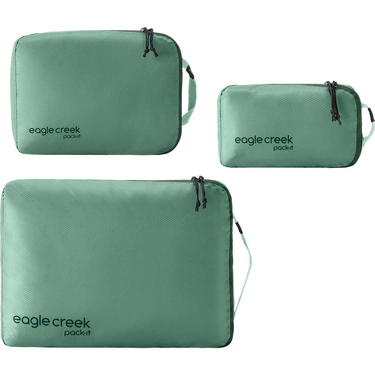 Image of Eagle Creek Pack-It Isolate Cube Set Willow Green, XS/S/M