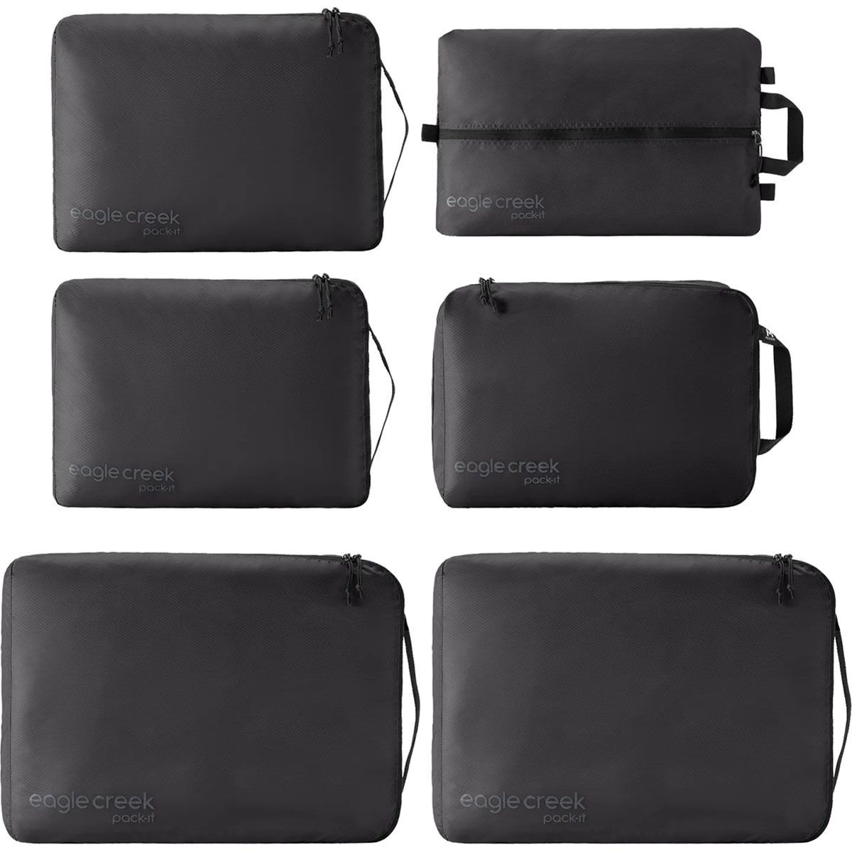 Image of Eagle Creek Pack-It Isolate Extended Stay Set Black, One Size