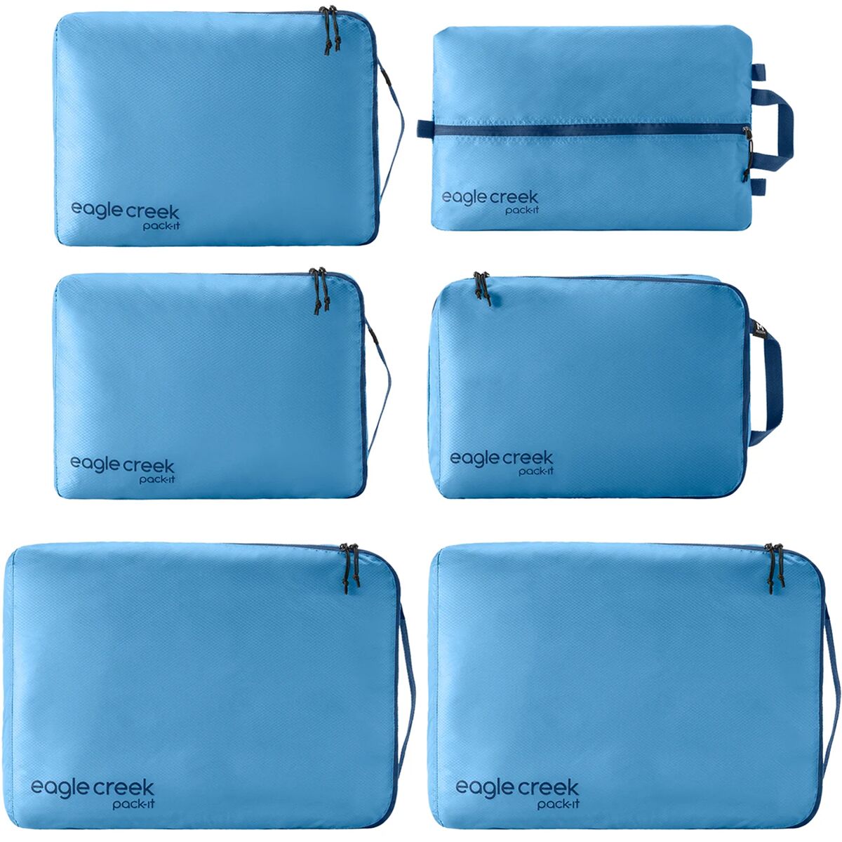 Image of Eagle Creek Pack-It Isolate Extended Stay Set Blue Dawn, One Size