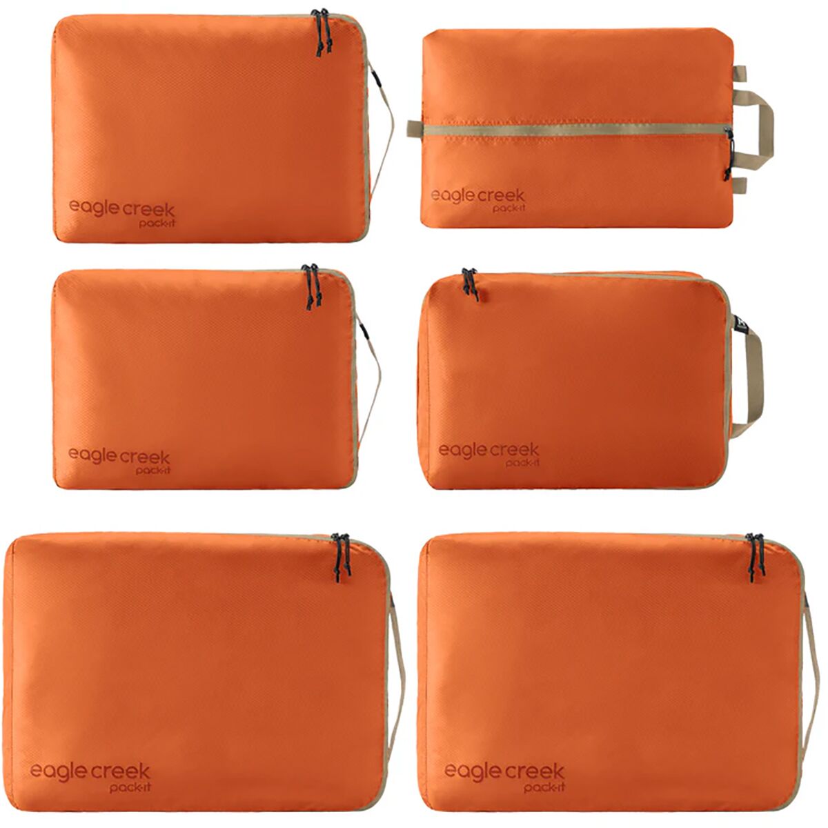 Image of Eagle Creek Pack-It Isolate Extended Stay Set Mandarin, One Size