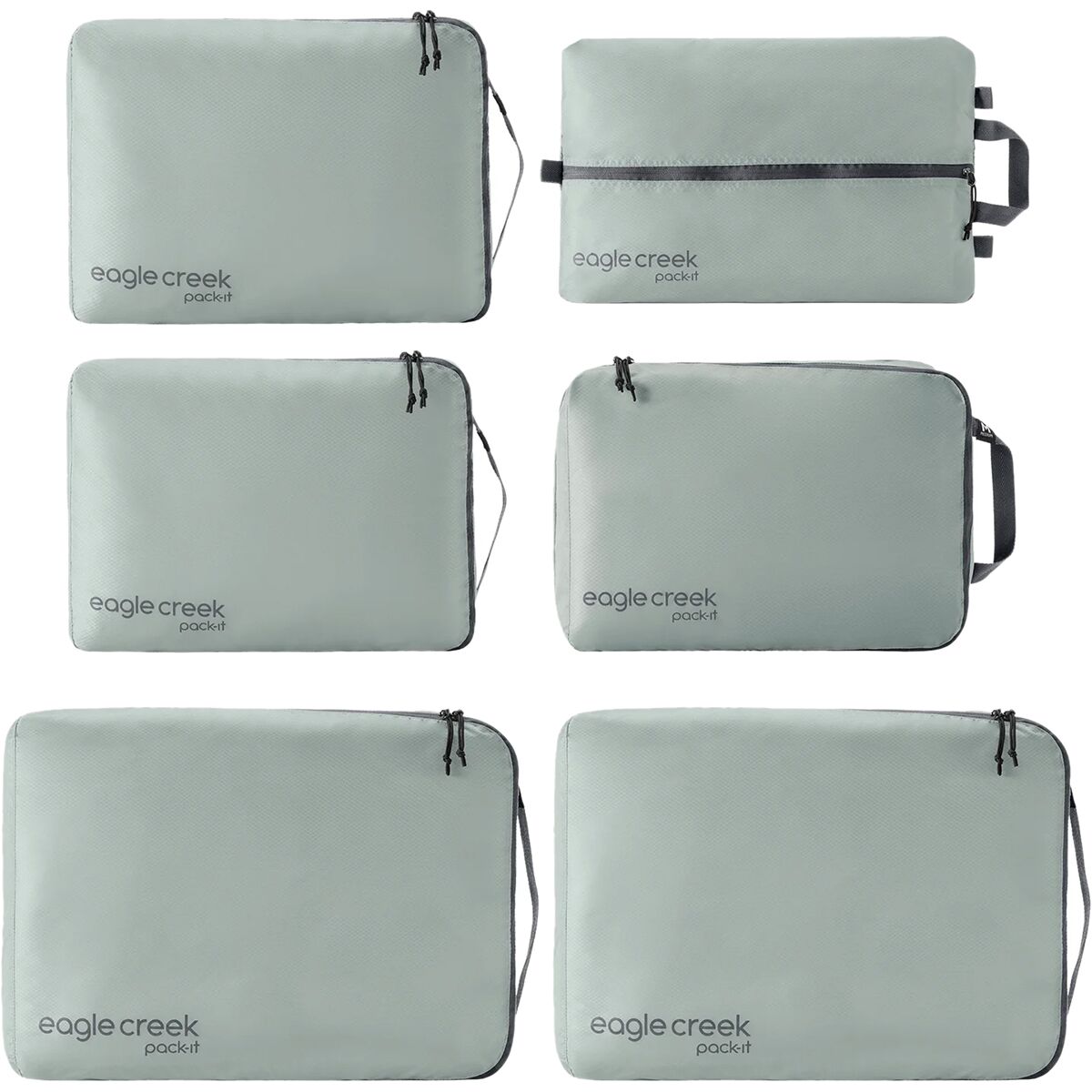 Image of Eagle Creek Pack-It Isolate Extended Stay Set Storm Grey, One Size