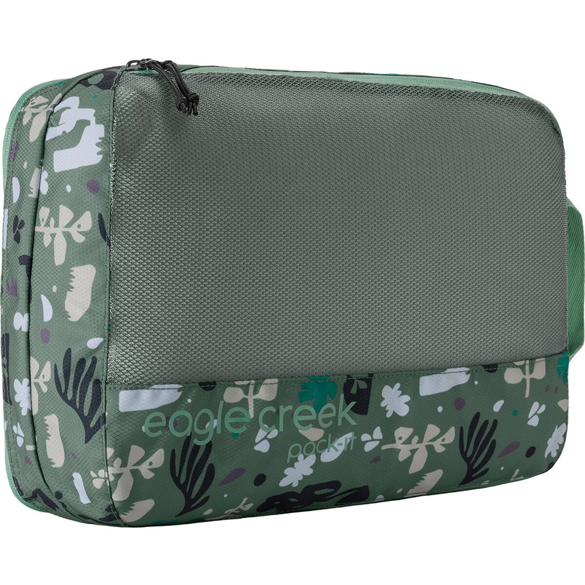 Image of Eagle Creek Pack-It Reveal Clean/Dirty Medium 15L Cube Roots and Shoots: Duck Green, M