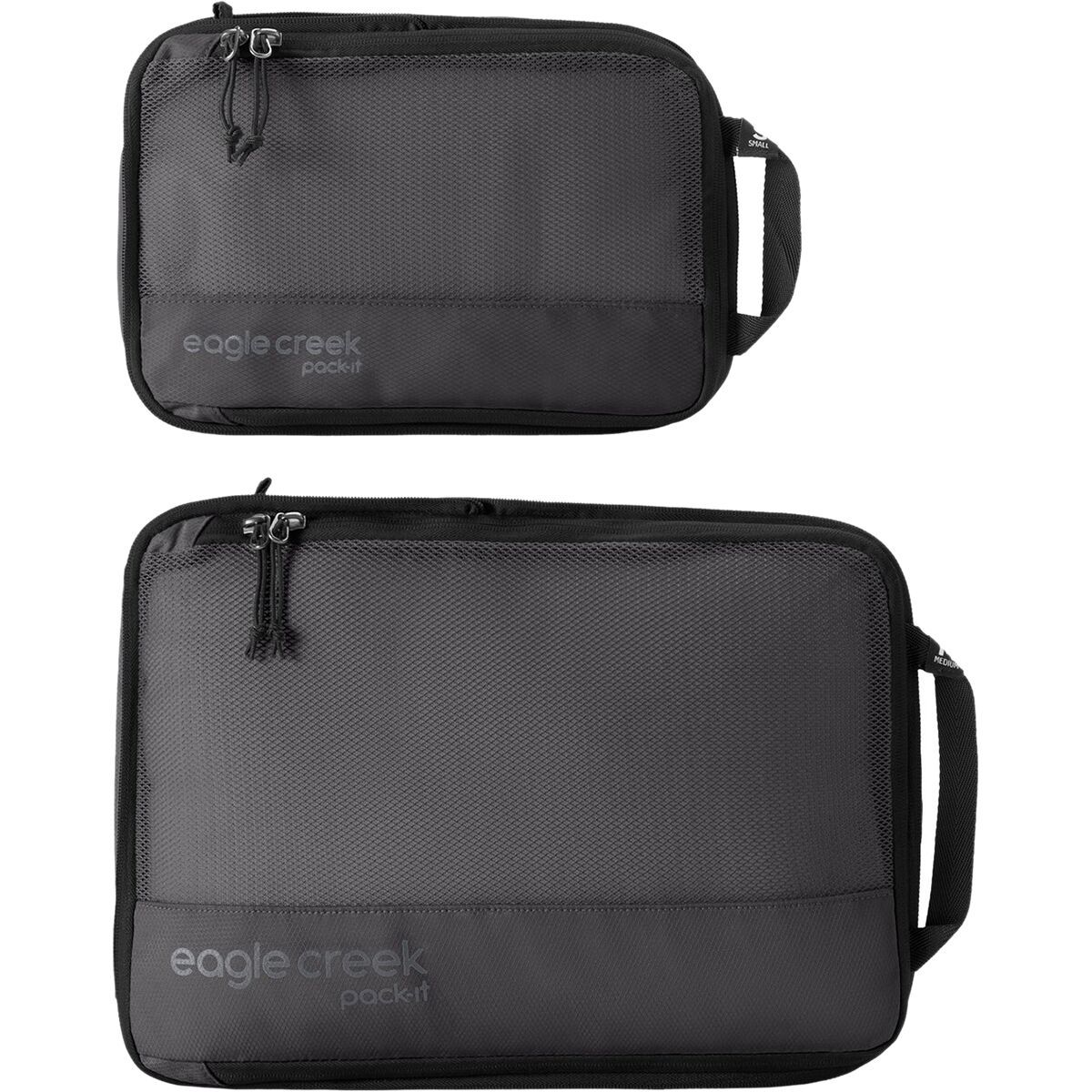 Image of Eagle Creek Pack-It Reveal Small/Medium Compression Cube Set Black, S/M