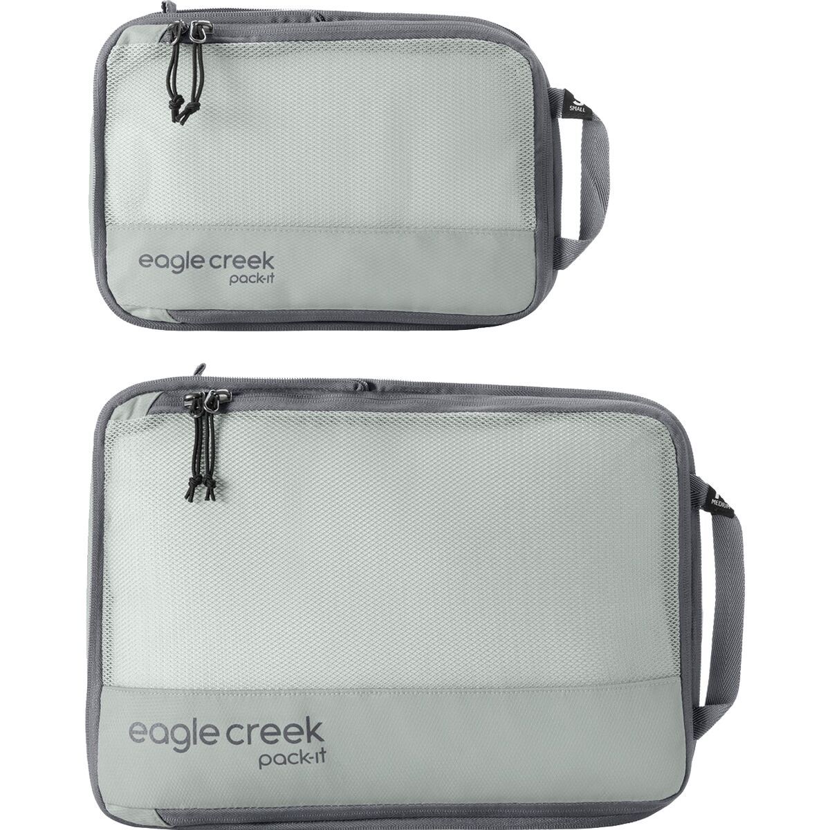 Image of Eagle Creek Pack-It Reveal Small/Medium Compression Cube Set Storm Grey, S/M