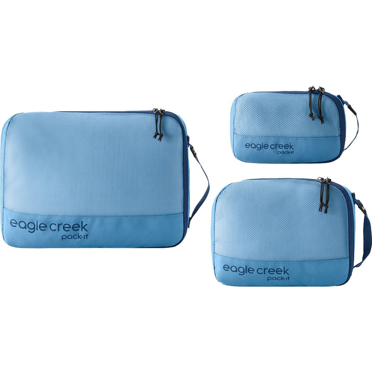 Image of Eagle Creek Pack-It Reveal Cube Set Blue Dawn, XS/S/M