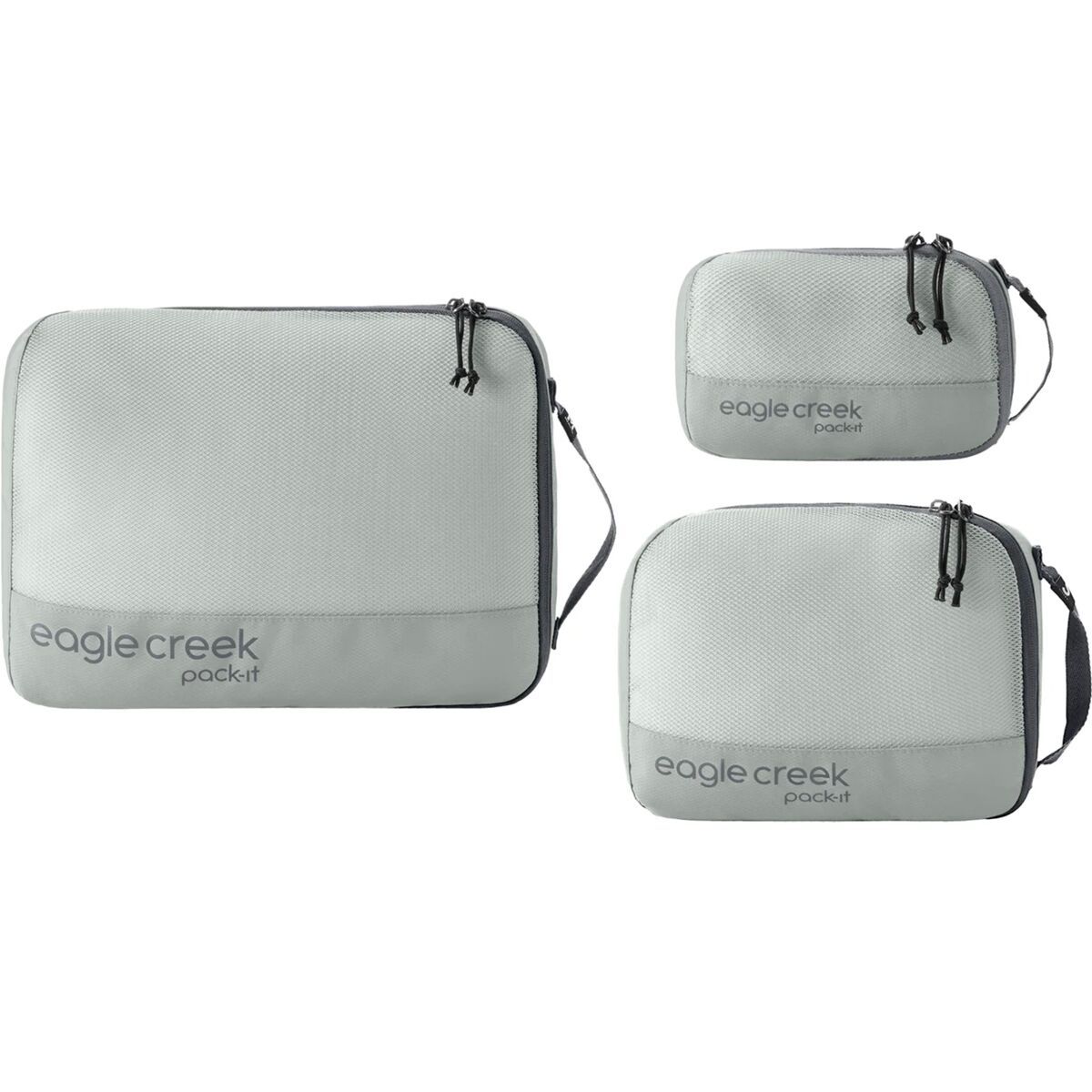 Image of Eagle Creek Pack-It Reveal Cube Set Storm Grey, XS/S/M